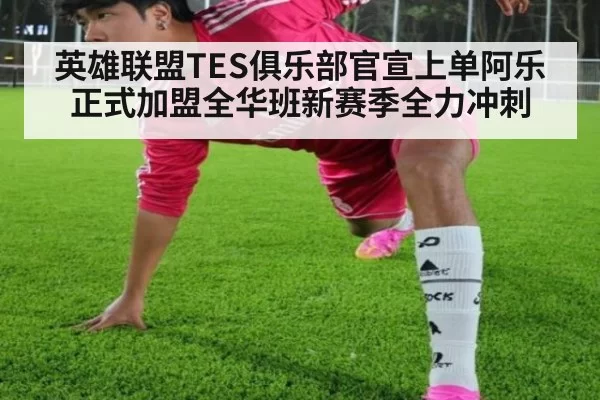 英雄联盟TES俱乐部官宣上单阿乐正式加盟全华班新赛季全力冲刺